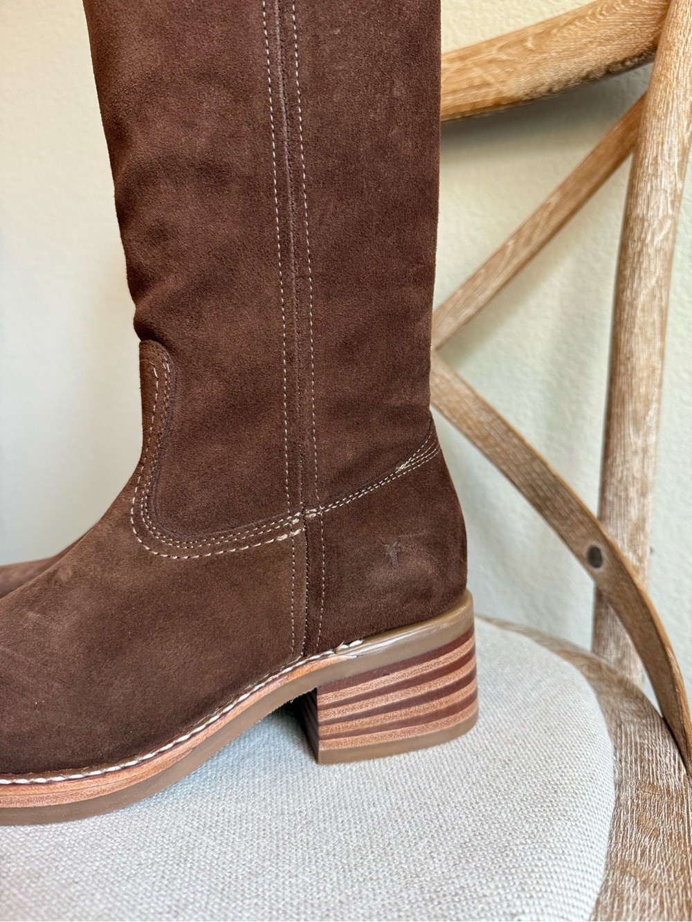 Frye campus 12R suede brown boots - Picture 3 of 7
